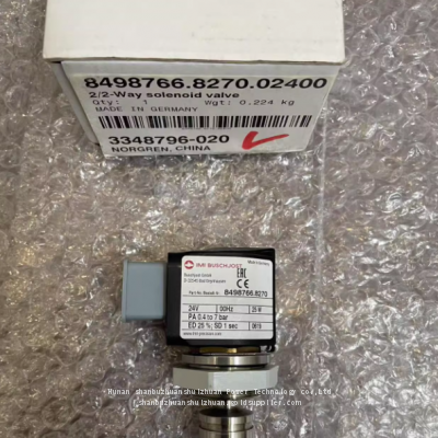 8498766.8270.024.00,Buschjost,Solenoid Valve,G1/8'Thread photo-2