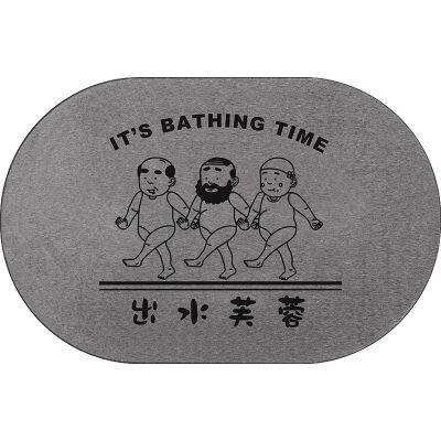 Sheenyoo Custom Quick Dry Water Absorbent Printed Diatomite Stone Bath Mat