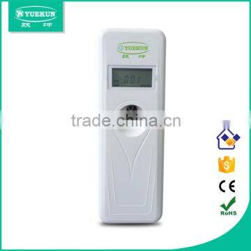 Battery LCD Automatic Aerosol Dispenser Wall Mounted Hotel Perfume Fragrance Dispenser 300ml Aerosol Spray Dispenser YK8204