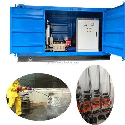 1000bar Motor Cleaning  Condenser Pipes Heat Exchanger Pipe Cleaning