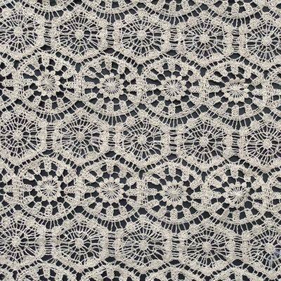 XP3968 Embroidered Cord Lace Fabric Apparel Trim Fabrics photo-2