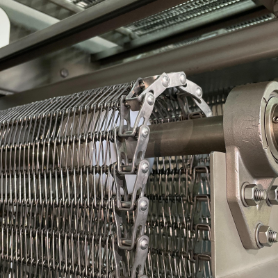 Stainless Steel Mesh Chain Driven Wire Mesh Conveyor Belt for Industrial Conveyance