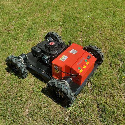 9HP Gasoline Engine Walking Speed 0~6Km/h RC Robot Brush Cutter photo-3