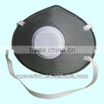 NIOSH 95 Good Quality Actived Carbon And Breath Valve Dust Mask