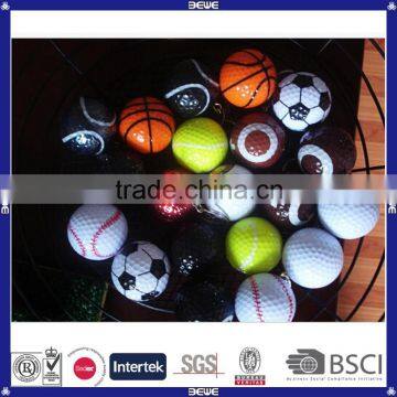 cheap colored promotion golf ball