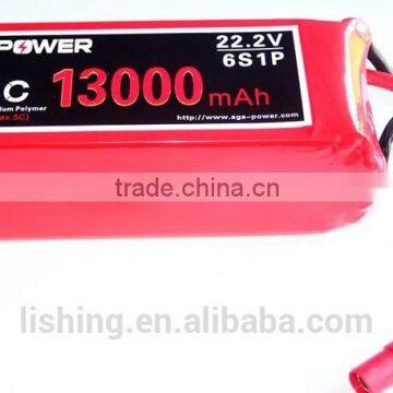 AGA POWER RC Lipo Battery, 22.2V 22000mah for DJI Drone FPV Multirotors, With XT150&AS150 Connectors photo-3