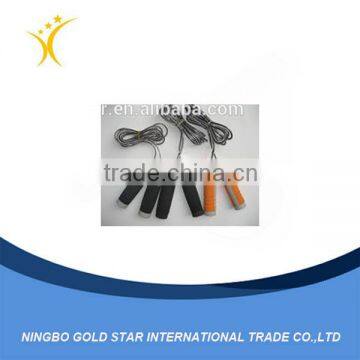 2015 Promotion Plastic Solid Rope Handle Handle Jump Rope