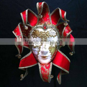 Full Face Masquerade Mask With Beautiful Handmade