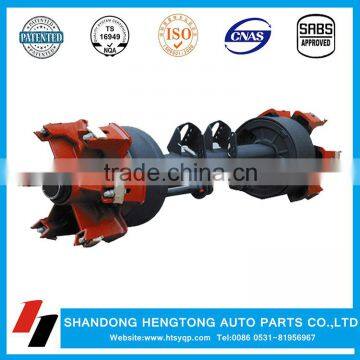 spoke axle assemble for semi trailer