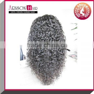 fashion style wet and wavy full lace wigs