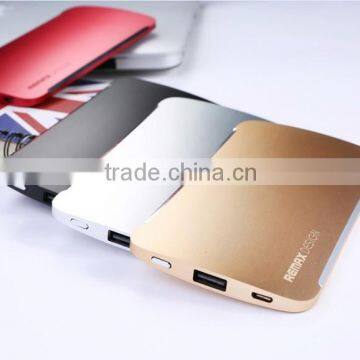 Remax Ultra Thin Portable Power Bank 4000mah photo-2