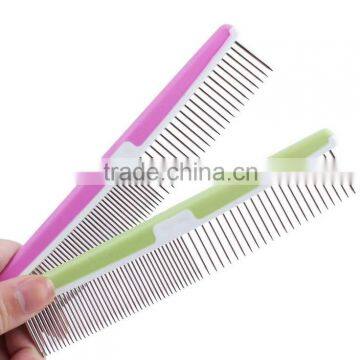 Hot Pet Grooming Stainless Steel Cat Cleaning Brush Pet Hair Comb