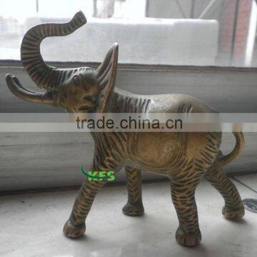 Bronze elephant baby indoor statue