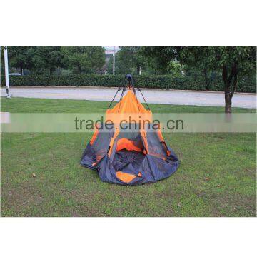 Travel Sport Earthquake Caulking Double Hexagonal Hiking Foldable Sun Beach European Camping Tent photo-4