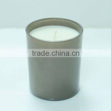 5oz Outside Painted Coffee Candle Holder/candle Glass Jar for Making Scented Candle Supplier's Choice photo-2