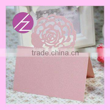 Top Sale Laser Cut Place Card Holder Wedding Table Seat Card ZK-33