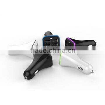 4 ports usb car charger 5V 6.8A universal car charger