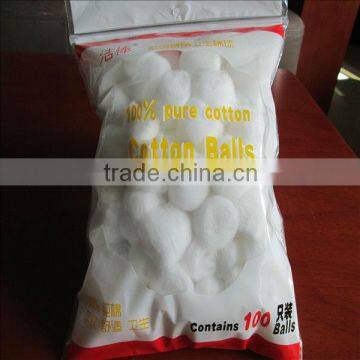 Disposable 100% Absorbent Cosmetic Cotton Balls