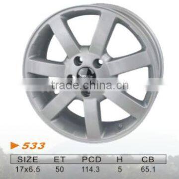 alloy wheel, 17"x6.5 533