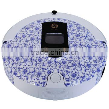 Blue and White china Housekeeping Auto Recharge Quick Easy Mop Robotic Vacuum Cleaner Robot Vacuum Cleaner Floor Cleaning