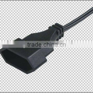 IEC standard electrical power plug