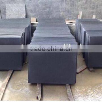Chinese black sandstone tiles, black sandstone pavers