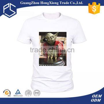 Guangzhou Hongxiong High quality summer men 3d printing t-shirt