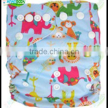 New Pattern Cartoon Character AIO Ultra Thin Best Cloth Diapers