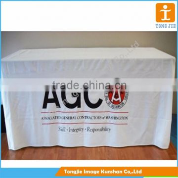 Custom table cloth of digital printed for advertising