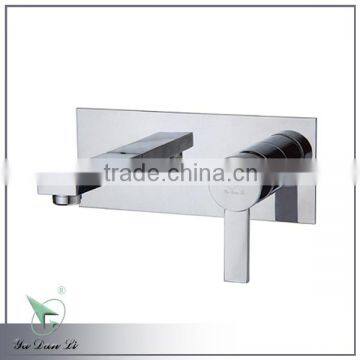 single lever bathroom wall mixer