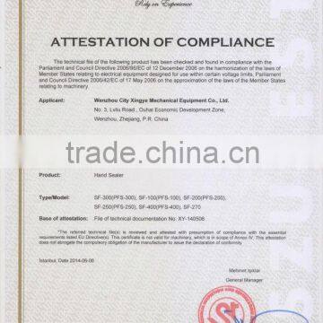 2015 New Hot Selling Professional Manual Iron Body Hand Heat Press Sealing Machine photo-6