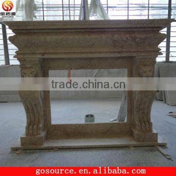 granite fireplace mantel