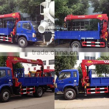 Forland 7 ton truck mounted crane, Forland 7000 kg knuckle boom truck crane, Forland 7000 kg hydraulic boom truck crane