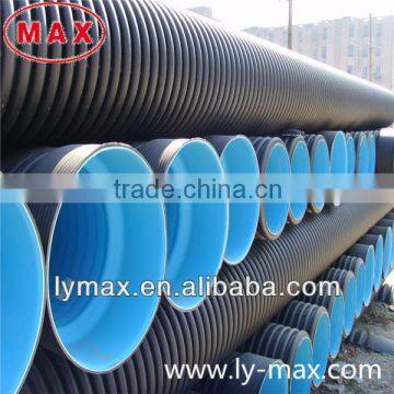 400mm SN4 HDPE Corrugated Pipe for Drainage