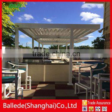 Outdoor/external Aluminum Motorized Roof Louvers photo-4