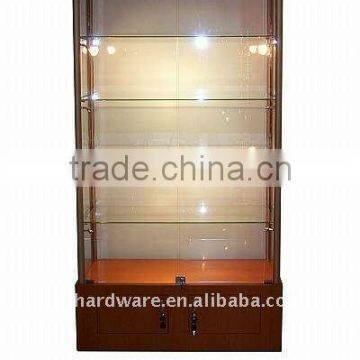 glass cabinet,glass display cabinet,merchandise display racks