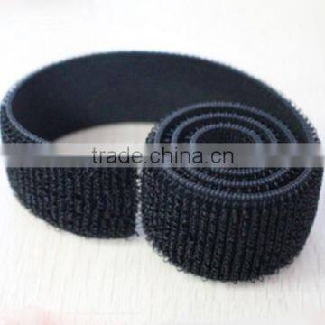 Elastic Garment,Shoes Use and Tape Shape Self stick Nylon Non brushed loop