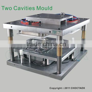 2 cavities container moulds for 60T aluminium foil container making