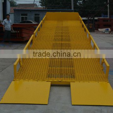 CE forklift dock ramp car washing ramp china