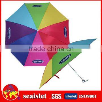 rainbow 3 folding umbrella manufacturer china