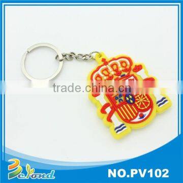 Fashion china manufacturer high quality wholesale souvenir custom keychain