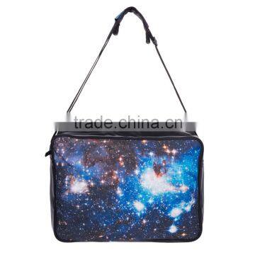 2016 hot fashion 3D SWEET candy printing one side leather courier bags Shoulder bag message bags