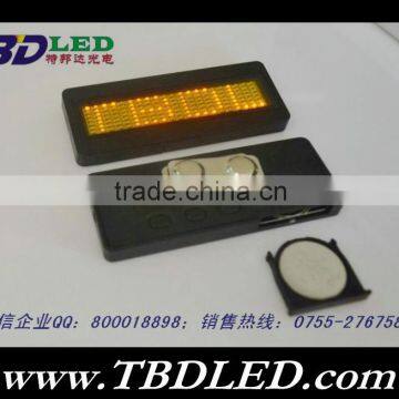 YELLOW Favorites Compare Hidly LED desk board display,led desktop board,led moving message sign ,led mini sign board