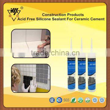 Construction Products Acid Free Silicone Sealant For Ceramic Cement