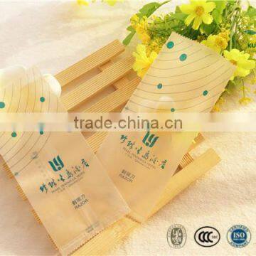 Eco plastic wrapper for hotel supplies