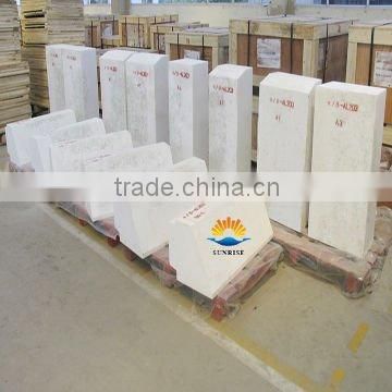 Fused cast Corundum Alumina refractory material for furnace side wall