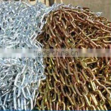 Q235/Q195 Hot Dip Galvanized Welded Round Link Chain