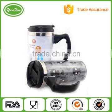 Trade assurance Stainless steel mug with plastic handle