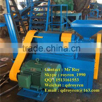 High Efficiency Waste tire recycling rubber powder line scrap tire cutter/used tire cutter