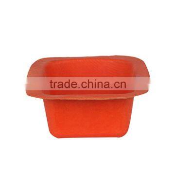 Colorful Molded Pulp Tray for Food, Paper Pulp Tray